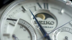 Обзор красивейших часов Seiko SRX015P1 Moon Phase