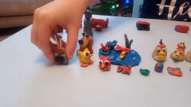 поделки из пластилина. смотреть онлайн