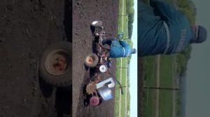 Самодельная устройство для посадки картошки