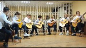 Музыкальная школа № 1 им. В.С. Калинникова.Отчётный концерт отделения "Народные инструменты"