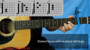 Incomplete | BACKSTREET BOYS | GUITAR LESSON w/ Chords & Lyrics