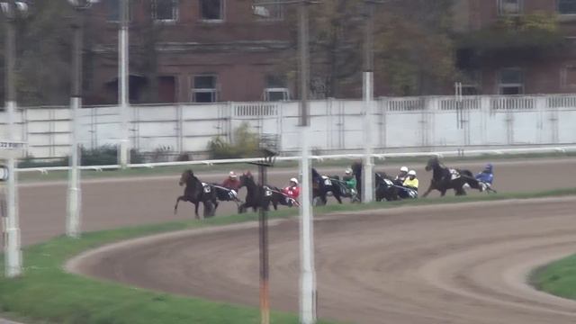 Московский ипподром.Бега.14.10.12. Все финиши дня. смотреть онлайн