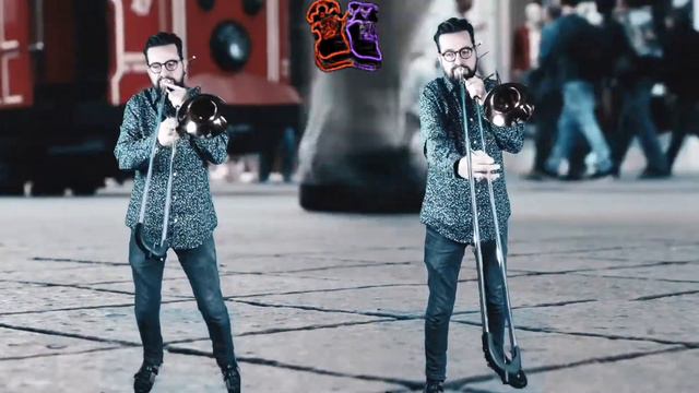 Don’t Get Around Much Anymore for trombone duet (with sheet music) смотреть онлайн