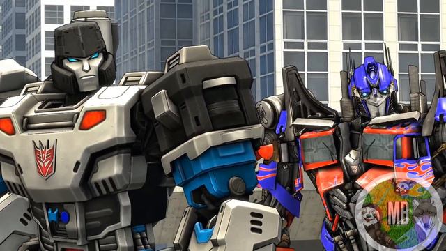 Optimus Prime vs Shattered Glass (@666SFM Optimus Prime vs Optimus Prime dublado) смотреть онлайн