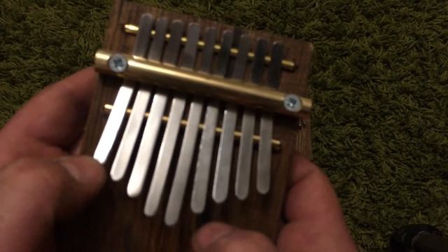 Калимба из дуба 11 язычков