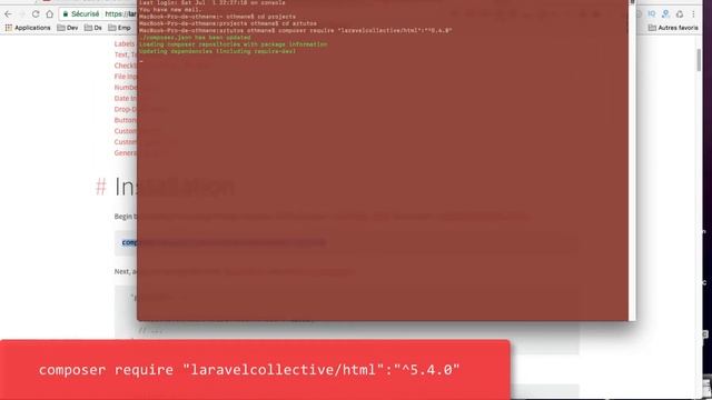 Laravel 5.4 : Install Laravel Collective 2017 смотреть онлайн
