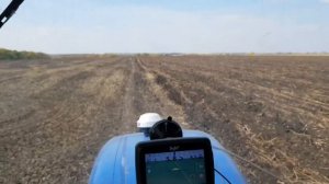 Посев пшеницы Банкир. Настройка и работа разбрасывателя Kverneland