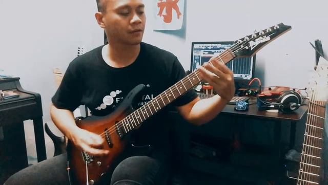 Rammstein - Buck Dich guitar cover (with lyrics) смотреть онлайн