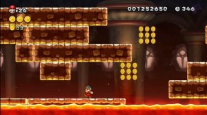 Layer-Cake Desert - Morton's Compactor Castle [New Super Mario Bros Wii U]