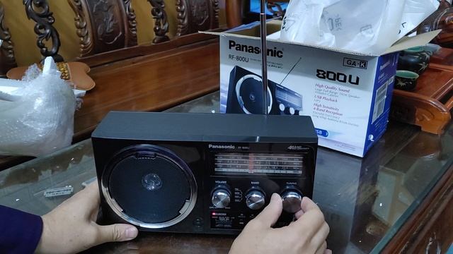 Unboxing Radio Panasonic RF-800U смотреть онлайн