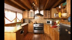 Кухня шале. Дерево в интерьере. Дизайн кухни. Kitchen Design Shale