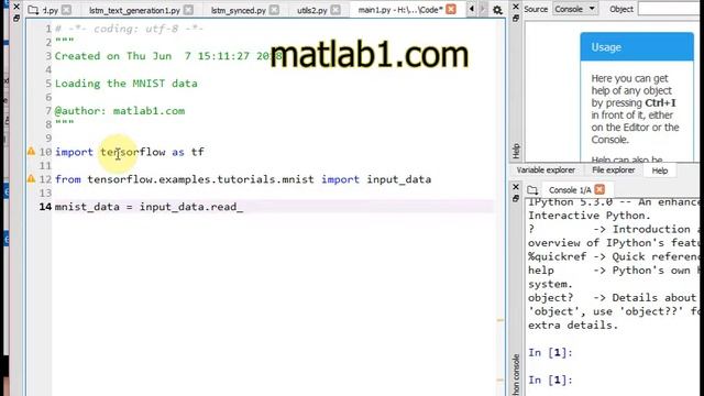 Chapter2 : part3 : Loading the MNIST data in TensorFlow смотреть онлайн