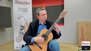 Alhambra 1C HT 3/4 обзор детской гитары от Юрия Алешникова