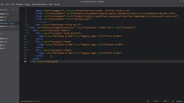 how to build front end of Ecommerce website | HTML | CSS | BOOTSTRAP