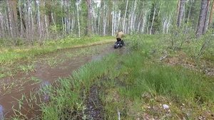 Колесный модуль КМ-1 для мотобуксировщиков Бурлак.