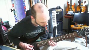 Ibanez S7320 with DiMarzio New 7 pickups