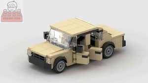 LEGO MOC#30 Russia Lada VAZ-2105 Лего Ла́да АвтоВАЗ
