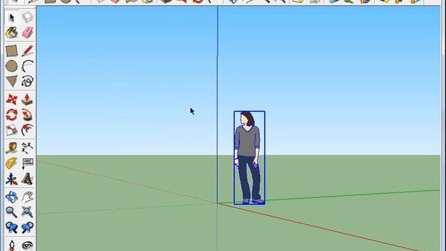 Удаление объекта с помощью инструмента "Ластик" смотреть онлайн