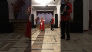 песня Кнопочки баянные. Наталья Александрова, аккомпанемент Александр Баранов(баян)