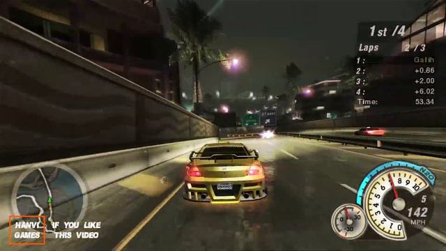 Need for Speed Underground 2 Sponsored Circuit Race смотреть онлайн