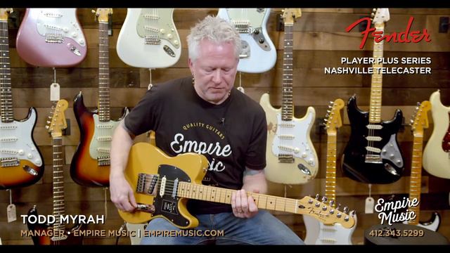 Fender Player Plus Nashville Telecaster - EMPIRE MUSIC смотреть онлайн