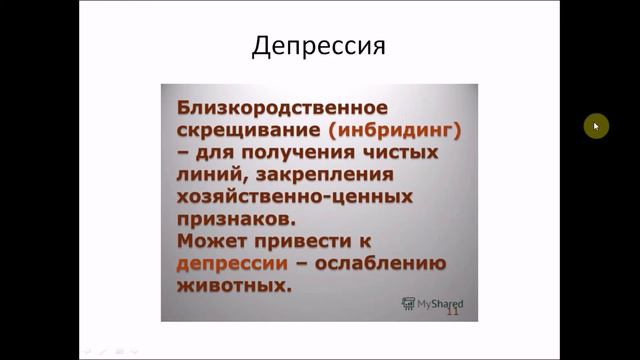 Основные методы селекции