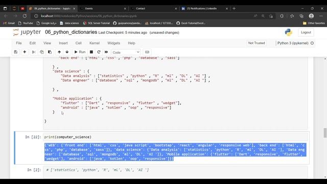 Python Dictionary -What is Dictionary and how to use? 7- ? смотреть онлайн