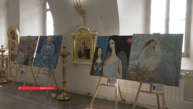 В ЕНИСЕЙСКЕ ОТКРЫЛАСЬ ВЫСТАВКА «АНГЕЛЫ МИРА»