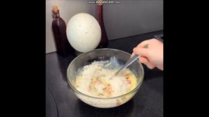 Оладьи с колбасой,зеленью,помидорами и сыром