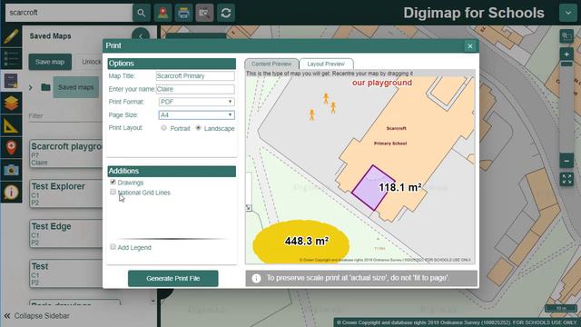 Printing your maps in Digimaps for Schools - смотреть видео онлайн от ...