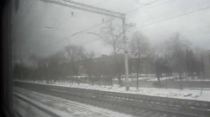 ED2T Mytiszczi - Moskwa bez przystanków / ЭД2Т Мытищи - Москва без остановок