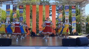 День города 04.06.2022 г. Ансамбль "Русичи", МБОУ СОШ №21, Танец "Девячья пляска"