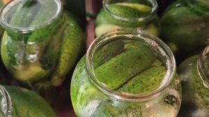 Солёные огурцы на зиму.