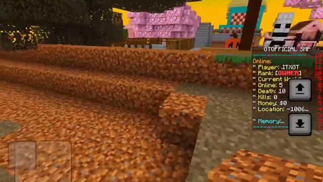 #gtsmp Minecraft survival series part 3 | making melon farm gt smp | melon farm in Minecraft смотреть онлайн