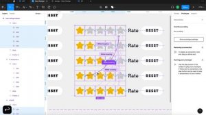 How To Create a STAR RATING Component in Figma (Tutorial)