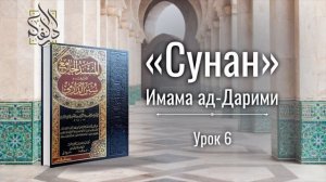 БЛЕСК СУННЫ. УРОК 6 | СУНАН ИМАМА АД ДАРИМИ  | АБУ АЛИ АЛЬ-АШАРИ