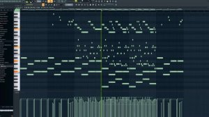 Красивая игра на Пианино Piano Roll FL Studio 21