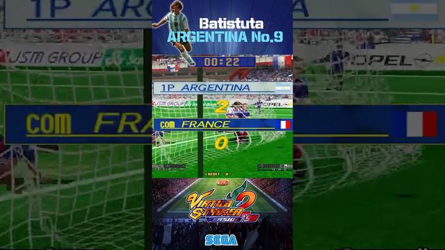 Batistuta virtuastriker2 | virtuastriker | sega | retrogaming | virtuastriker 2 смотреть онлайн