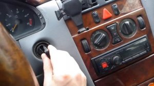 Мерседес w210 изготовление дубликата чип ключа зажигания в Минске Mercedes E Class Key Programming