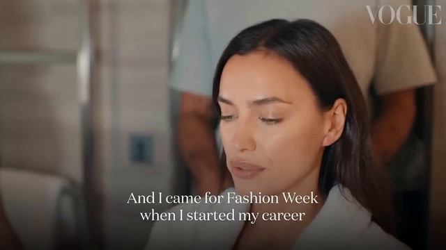 Irina Shayk Gets Ready for Milan Fashion Week | Vogue India