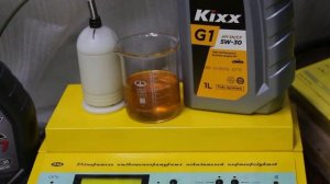 Масло Kixx G1 API SN/CF 5w-30 проверка CCS при.. -30гр.(пластик)