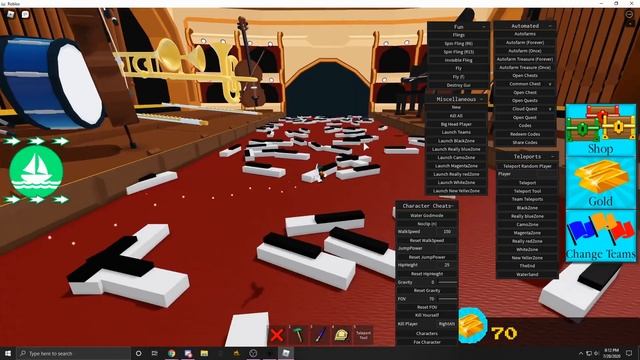 [UPDATED + NEW] BUILD A BOAT FOR TREASURE HACK/SCRIPT | FREE GAMEPASS | INFINITE GOLD смотреть онлайн