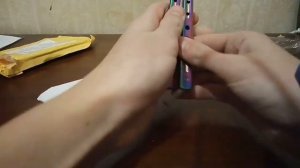 Распаковка посылки с ножом бабочкой из CS GO!!! Детальный обзор+трюки с ножом бабочкой