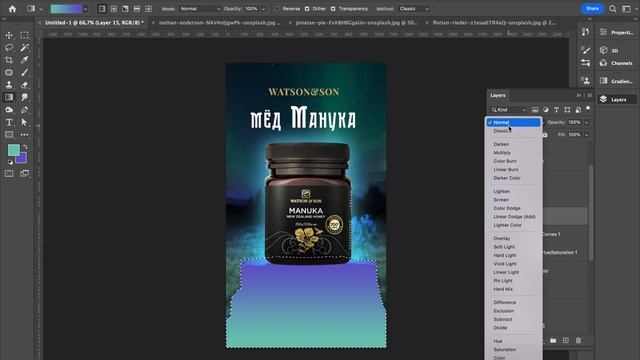 процесс создания дизайна карточки товара на wildberries