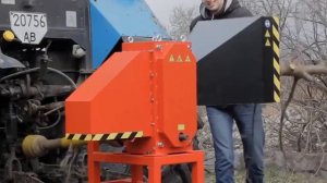 Измельчитель веток (Веткоруб) диаметр веток 120 мм