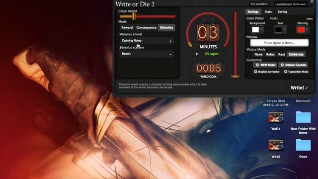 Write or Die Tutorial смотреть онлайн