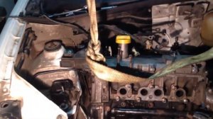 Снял маслонасос с Рено Кенгу!