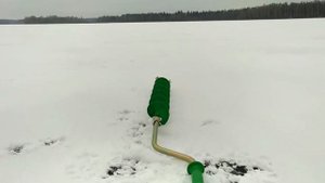 Тест пластикого ледобура Ermakov, плюсы и минусы.