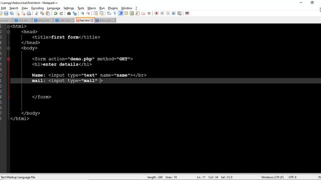 14 | GET and POST Method | How to access Form's Data through PHP Script