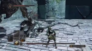 Dark souls 2 Гаргульи с башни